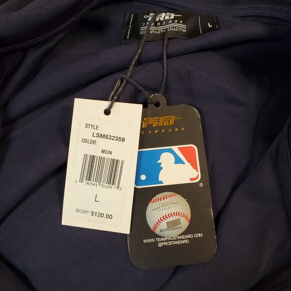 SEATTLE MARINERS Sweater Adult Large Blue Embroidered Full Zip Outdoor Hooded - Picture 11 of 11